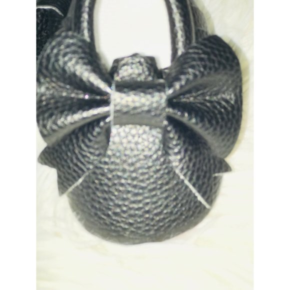 New Bebila Double Bow Fringe Baby (0-3) Moccasins - Picture 10 of 10